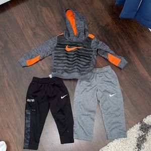 Nike pants and hoodie